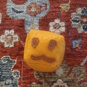 Handmade SlimeCube - DarkOrange Happy